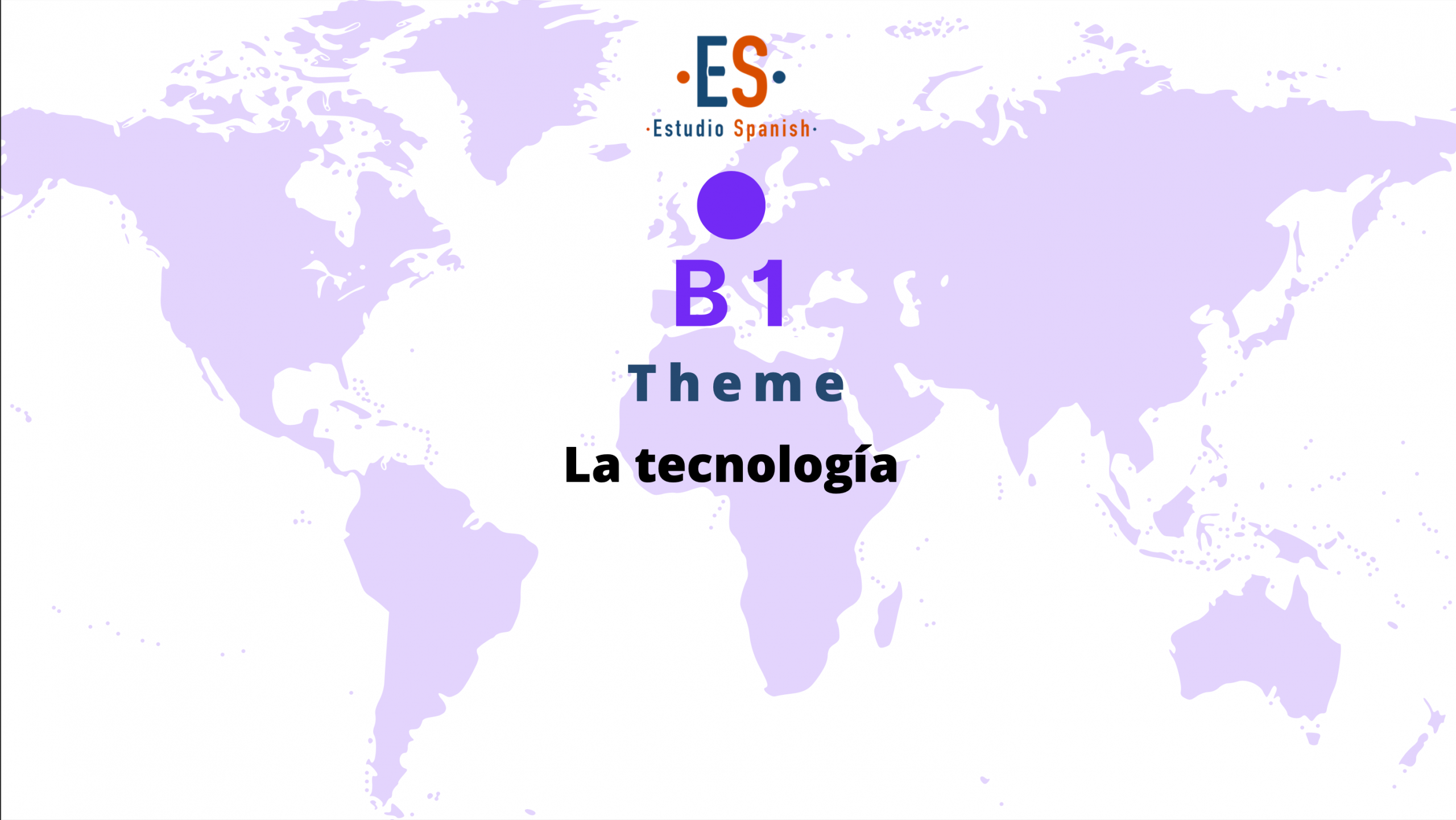 Spanish Quiz B1 tecnología