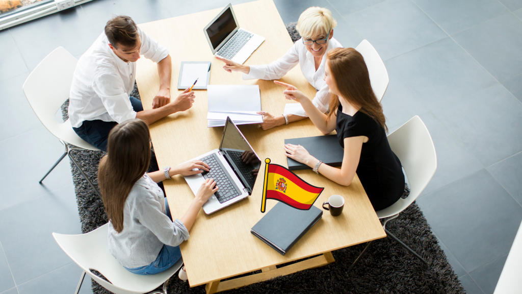 Spanish for work 1, vocabulary - Estudio Spanish