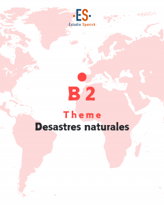 Spanish Quiz B2 Desastres Naturales